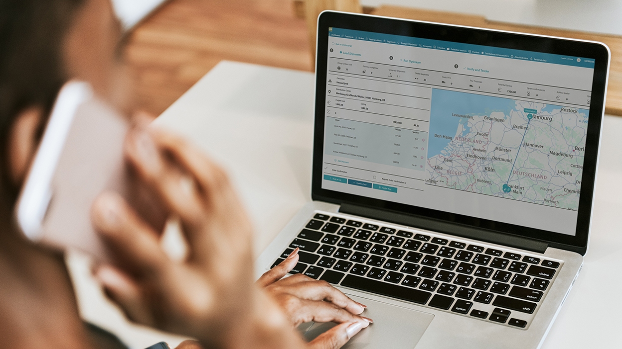 HERE and Siemens Digital Logistics