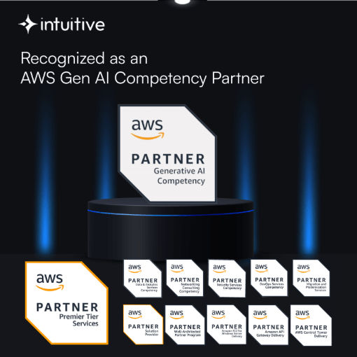 Intuitive.ai has achieved the AWS AI Competency, recognizing its demonstrated technical expertise and proven customer success in delivering AI-powered solutions on AWS. This milestone reinforces the company’s commitment to enabling enterprises to accelerate AI adoption, unlock business value, and innovate with confidence through secure, scalable, and responsible AI solutions.