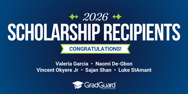 The five students named will be awarded $3,000 each to help offset tuition, books, housing, or other related expenses.