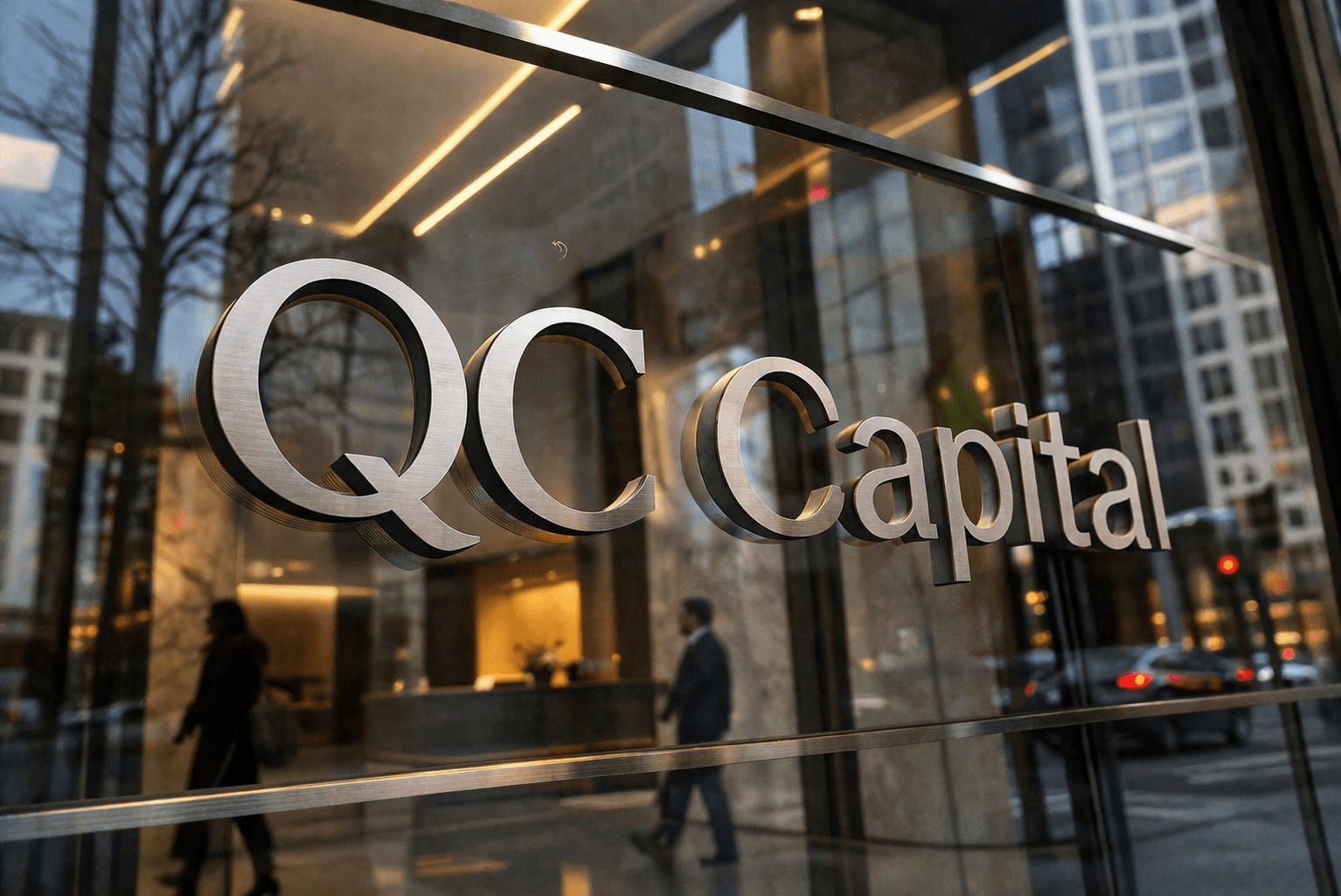 Illustrative image of QC Capital Group branding. QC Capital Group provides alternative investment opportunities across real estate and operating businesses, including its Liquidity Fund, Flex Space Fund, and Car Wash Fund, now available through investment professionals.