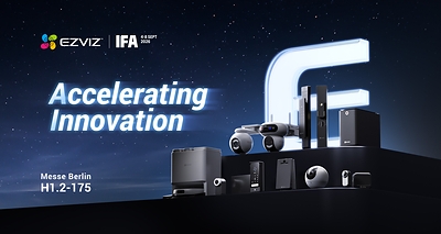 EZVIZ is ready to wow the world at IFA, featuring anticipated debuts in smart home cameras, smart entry products, local-first EZVIZ AI solutions, and unveiling brand-new smart cleaning robots and wearable electronics. EZVIZ is ready to wow the world at IFA, featuring anticipated debuts in smart home cameras, smart entry products, local-first EZVIZ AI solutions, and unveiling brand-new smart cleaning robots and wearable electronics.