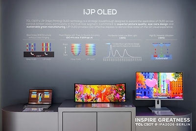 IJP OLED products showcased at IFA 2026 IJP OLED products showcased at IFA 2026