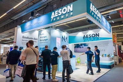 Aeson Power sodium solution in Automechanika