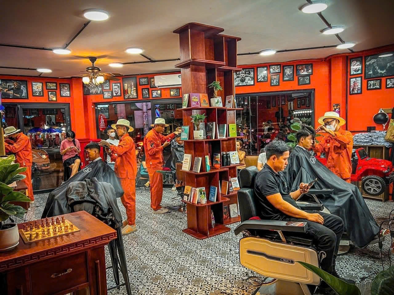 East West Barbershop identifies international franchising as a key growth strategy.