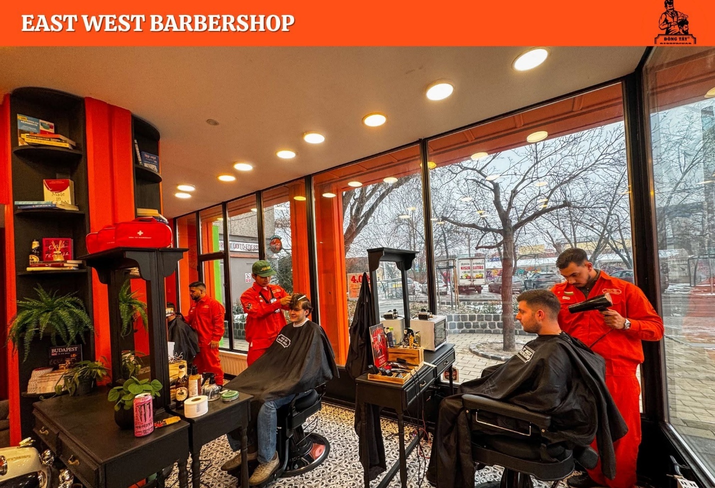 East West Barbershop initially accepted losses to establish its foothold in Europe