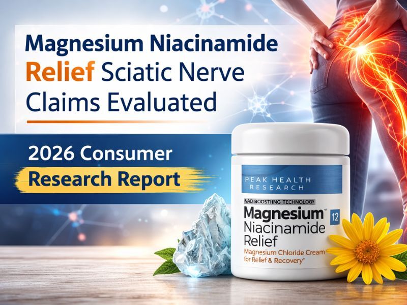 MagnesiumFreeze Sciatic Nerve Claims Evaluated Consumer Research Report Examines Magnesium Niacinamide Relief Topical Cream Ingredients, NAD+ Science, and Sciatic Nerve Support Discussions