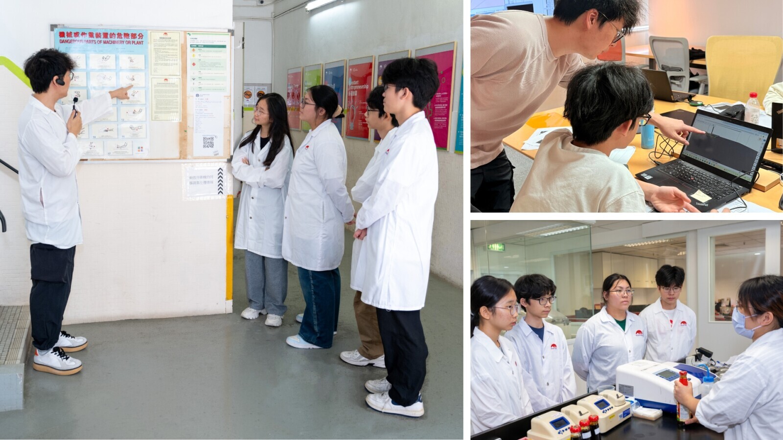 Field visits and hands-on experience help students gain a deeper understanding of the workplace environment, sauce manufacturing processes, and technological applications.