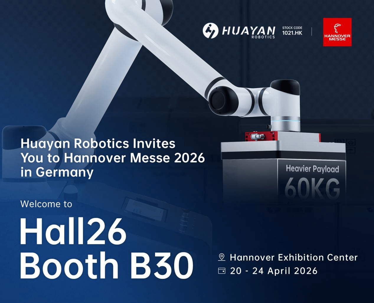 Huayan Robotics at HANNOVER MESSE 2026