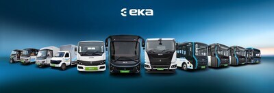 EKA Mobility’s Range of Electric Commercial Vehicles (eBuses, eTrucks & eSCVs) EKA Mobility’s Range of Electric Commercial Vehicles (eBuses, eTrucks & eSCVs)