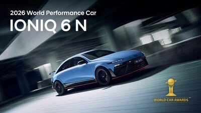 Hyundai IONIQ 6 N Crowned 2026 World Performance Car Hyundai IONIQ 6 N Crowned 2026 World Performance Car