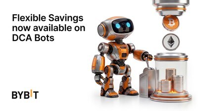 Bybit Introduces Flexible Savings for DCA Bots and Launches DCA Yield Fiesta Campaign (PRNewsfoto/Bybit) Bybit Introduces Flexible Savings for DCA Bots and Launches DCA Yield Fiesta Campaign (PRNewsfoto/Bybit)