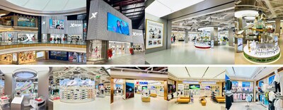 Photos of the newly opened Xtep store in Malaysia