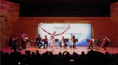 A multicultural fusion interpretation of The Butterfly Lovers performed at the 2026 Sydney International Arts Festival (SIAF) Multicultural Gala.