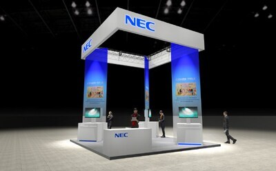 Rendering of NEC’s Booth for NRF 2026 APAC Rendering of NEC’s Booth for NRF 2026 APAC