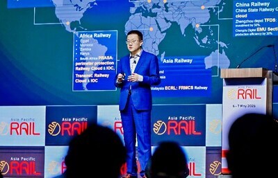 Raymond Zuo, President of Huawei Smart Railway Unit Raymond Zuo, President of Huawei Smart Railway Unit