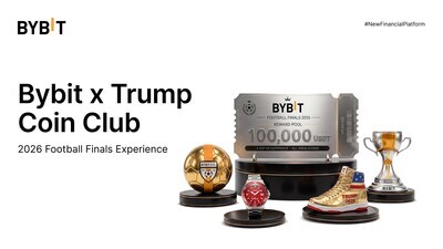Bybit Launches Trade & Hold $TRUMP Campaign Featuring $100,000 Prize Pool and VIP Football Finals Experience (PRNewsfoto/Bybit) Bybit Launches Trade & Hold $TRUMP Campaign Featuring $100,000 Prize Pool and VIP Football Finals Experience (PRNewsfoto/Bybit)