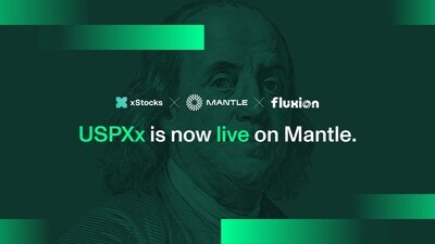 Mantle Becomes One of the First Ethereum L2s to Bring Franklin Templeton's USPX ETF On-Chain with xStocks (PRNewsfoto/Mantle) Mantle Becomes One of the First Ethereum L2s to Bring Franklin Templeton's USPX ETF On-Chain with xStocks (PRNewsfoto/Mantle)