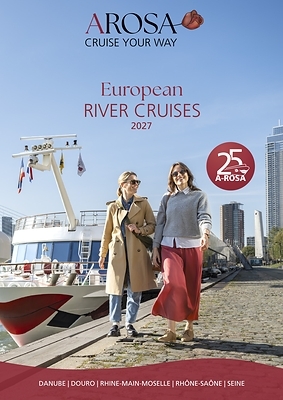 The A-ROSA brochure “European River Cruises 2027” has been launched with a new look.