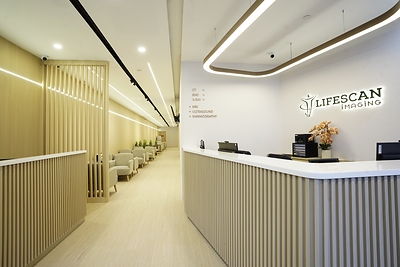 The reception area of Lifescan Imaging at Paragon Medical, a leading private radiology provider acquired by HMI Medical to expand its diagnostic network across Singapore. The reception area of Lifescan Imaging at Paragon Medical, a leading private radiology provider acquired by HMI Medical to expand its diagnostic network across Singapore.