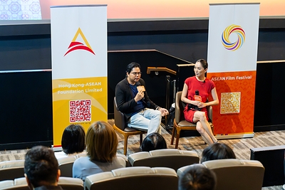 Throughout the Festival, film enthusiasts can enjoy film screenings and sharing sessions with filmmakers. Pyae Zaw Phyo, director of Myanmar’s I Wanna Be Your Lobster…, shares insights into his creative journey and filmmaking experiences with audiences. Throughout the Festival, film enthusiasts can enjoy film screenings and sharing sessions with filmmakers. Pyae Zaw Phyo, director of Myanmar’s I Wanna Be Your Lobster…, shares insights into his creative journey and filmmaking experiences with audiences.