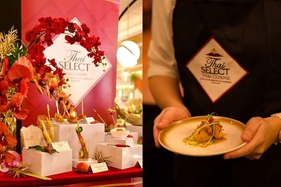 Celebration of Bold Thai’s status as a "Thai SELECT" certified restaurant. Awarded by the Ministry of Commerce, this prestigious certification serves as a global guarantee that the establishment delivers a true, uncompromisingly authentic Thai taste. Celebration of Bold Thai’s status as a "Thai SELECT" certified restaurant. Awarded by the Ministry of Commerce, this prestigious certification serves as a global guarantee that the establishment delivers a true, uncompromisingly authentic Thai taste.